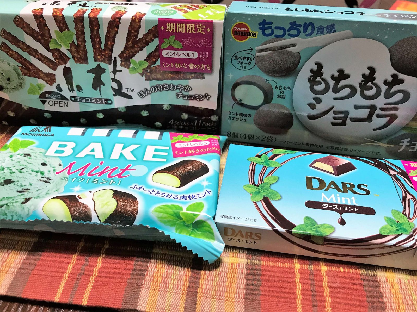 18年チョコミントの陣 コンビニで買えるチョコミントのお菓子8種食べてみた感想